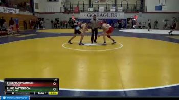 120 lbs Quarterfinal - Luke Patterson, Eagle Point vs Freeman Pearson, North Eugene