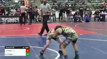 66 lbs Consi Of 8 #2 - Jacob Fisher, Champ Academy vs Bo Ortega, BC Thunder Youth