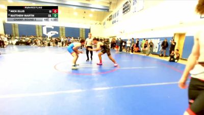 190 lbs Champ. Round 2 - Matthew Martin, Rancho Bernardo Wrestling vs Nick Ellis, Graplr Academy
