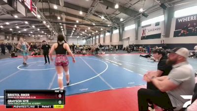 162 lbs Round 3 - Bristol Riker, Texas Elite Wrestling Club vs Grayson Nye, Texas Eagle Wrestling Academy