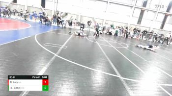 80-81 lbs Round 2 - Landon Case, SelahFlo Vikings Wrestling vs Brody Lely, Ambush Wrestling