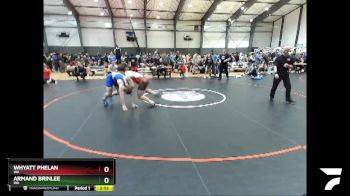 195 lbs Cons. Round 3 - Whyatt Phelan, WA vs Armand Brinlee, WA