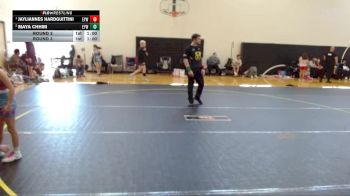 65/70 Round 3 - Jayliannes Hardguittini, Mighty Warriors Wrestling Acad vs Maya Chhim, Dorman Youth