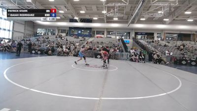 120 lbs Cons. Rd Of 16 - Patrick Stark, Sanderson Wrestling Academy vs Isaiah Rodriguez, Bear Cave Wrestling Club