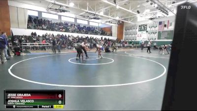 144 lbs Champ. Round 1 - Jesse Grajeda, St. John Bosco vs Joshua Velasco, North Torrance