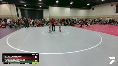 57-58 lbs Round 1 - Turner (Tejas) Wood, Apex Grappling Academy vs Elliott Hohmann, Tribe Wrestling Club