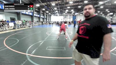 132 lbs Consi Of 32 #1 - Evan Sheils, NY vs Jamil Rivera, NY