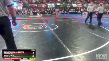 G - 120 lbs 3rd Place Match - Grayle Fox, Custer Co. (Miles City) Girls vs Meadow Mahlmeister, Lockwood Girls