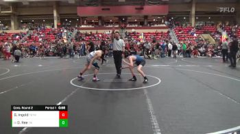 110 lbs Cons. Round 2 - Davin Ree, Triumph vs Griffin Ingold, Topeka Blue Thunder Wrestling