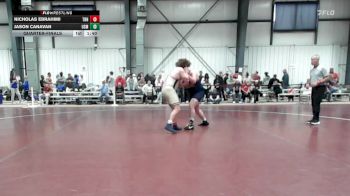 285 lbs Quarterfinal - Nicholas Ebrahimi, Trinity vs Jason Canavan, Southern Maine