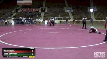 106 lbs Quarterfinal - Abel Brantley, Gulf Shores vs Elijah Sims, Carver Birmingham