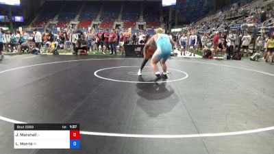 285 lbs Rnd Of 32 - Jeremy Marshall, Illinois vs Landon Morris, Michigan