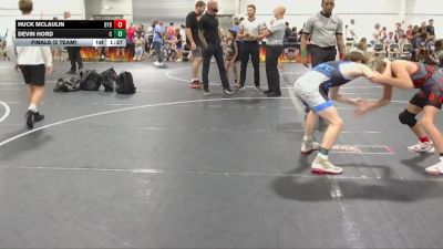 115 lbs Finals (2 Team) - Huck McLaulin, Backyard Brawlers vs Devin Hord, Cartel