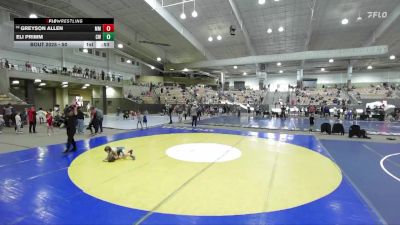 50 lbs Champ. Round 2 - Greyson Allen, Massas Maniacs vs Eli Primm, Commanders Wrestling