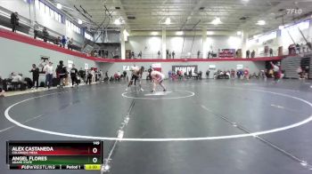 149 lbs Cons. Round 5 - Alex Castaneda, Colorado Mesa vs Angel Flores, Adams State