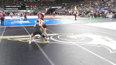 Cons. Round 3 - Gabrielle Diaz, Lexington vs Emma-Claire Fritz, Fremont