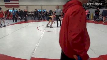 101 lbs Prelims - Jacob Ouellette, Wisconsin Red MS vs Evan Ridgway, Triumph Blue MS