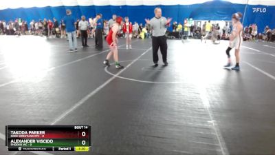 98 lbs Round 4 (8 Team) - Takoda Parker, Noke Wrestling RTC vs Alexander Viscido, Phoenix WC