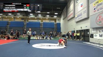 184 lbs 3rd Place Match - Tye Monteiro, Stanford University vs David Alonso, California Baptist