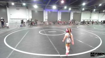 40 lbs Round Of 16 - Cadence Raney, Dove Creek WC vs Isiah Saavedra, Top Rank Hammers