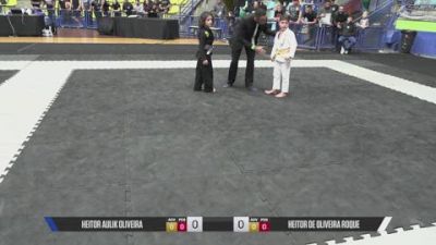 Heitor De Oliveira Roque vs HEITOR AULIK OLIVEIRA 2026 CBJJE International BJJ Championships