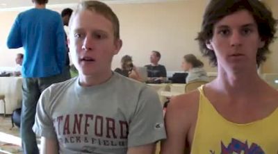Californians Cameron Miller, Kevin Durham, and Miles Smith talk about their demanding post season schedule at the 2011 Foot Locker CC Championships