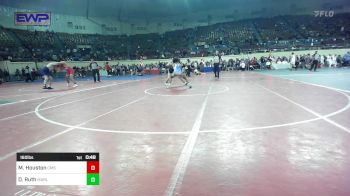 160 lbs Consi Of 32 #2 - Maximus Houston, Carver Middle School vs Damon Ruth, MARLOW OUTLAWS JH