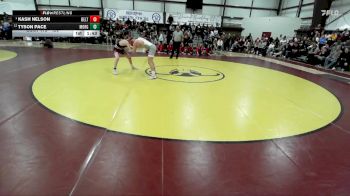 150 lbs Semifinal - Kash Nelson, Delta vs Tyson Pace, Morgan