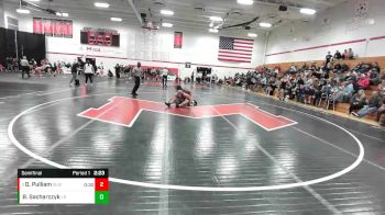 184 lbs Semifinal - Deron Pulliam, Southern Illinois-Edwardsville vs Brooks Sacharczyk, Little Rock