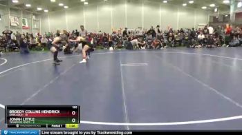 160 lbs Round 2 (6 Team) - Broedy Collins Hendricks, Iowa Gold vs Jonah Little, Tennessee White