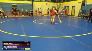 118 lbs Round 2 - Mya Trevino, Russell Wrestling Club vs Graysea Gardenhire, Wichita Training Center