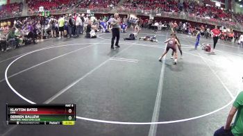 75 lbs Champ. Round 1 - Derren Ballew, Westside Wrestling Club vs Klayton Bates, CWO