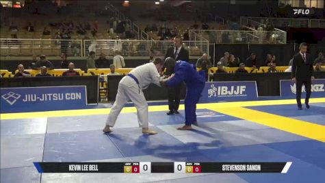 Stevenson Sanon vs Kevin Lee Bell 2025 Pan Jiu Jitsu IBJJF Championship