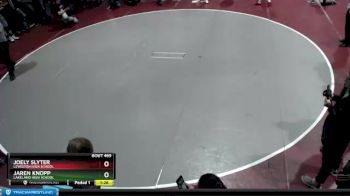 98 lbs Quarterfinal - Joely Slyter, Lewiston High School vs Jaren Knopp, Lakeland High School