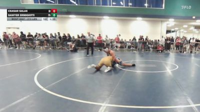 215 lbs Round Of 32 - Ceasar Salas, IN vs Sawyer Ermigiotti, PA