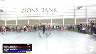 228-243 lbs Round 2 - Skyler Armenta, Cyprus vs Damon Armenta, Cyprus Wrestling Club