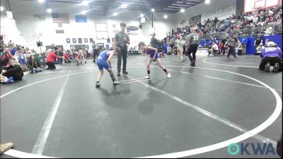 64 lbs Quarterfinal - Asher Stewart, Smith Wrestling Academy vs Tyler Thomas, Choctaw Ironman