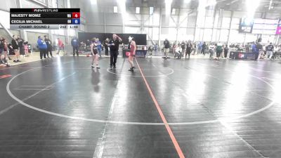 10U Girls - 100-113 Champ. Round 2 - Elaiza Adame, WA vs Katherine Johnston, WA