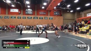 197 lbs 1st Place Match - Malachi Lyles, Cerritos vs Michael Rhea, Menlo Wrestling CLub