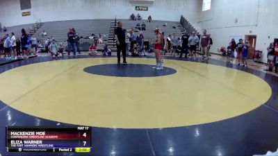 75-81 lbs Round 1 - Mackenzie Moe, Contenders Wrestling Academy vs Eliza Warner, The Fort Hammers Wrestling