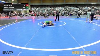 60 lbs Consi Of 8 #2 - Selah Silva, Illinois Valley Youth Wrestling vs Angel Padilla, Nor-Cal Inferno