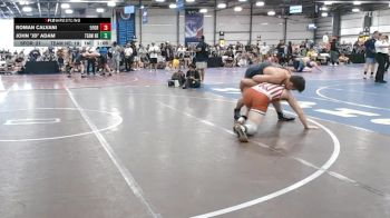 182 lbs Rr Rnd 1 - Roman Calvani, 5forty Brawlers vs John "JD" Adam, Team Nebraska