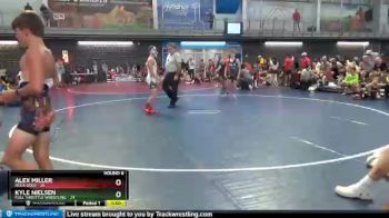 125 lbs Round 6 (8 Team) - Alex Miller, NOLA Gold vs Kyle Nielsen, Full Throttle Wrestling