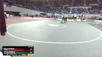 6A-138 lbs Cons. Round 2 - Titus Rodela, Jefferson (Portland) vs Milo Sameck, Lincoln