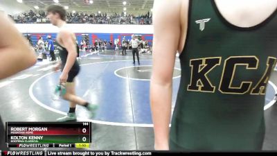 144 lbs Cons. Round 1 - Kolton Kenny, Kootenai Classical vs Robert Morgan, Mountain Home