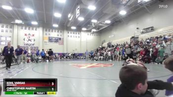 150 lbs Cons. Round 3 - Christopher Martin, Hume Fogg vs Kohl Vargas, Briarcrest