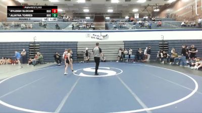 105 lbs Round 3 - Ryleigh Slocum, Middleton Wrestling Club vs Aliayha Torres, Middleton Wrestling Club