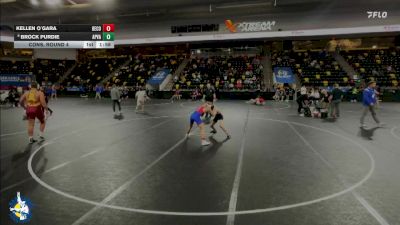 113 lbs Cons. Round 4 - Brock Purdie, Apple Valley vs Kellen O`gara, Decorah