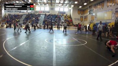 150 Blue Round 4 - BRYAN CAMILO, Cypress Creek H S vs Jonathan Shemtov, Glynn Academy