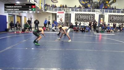 114 lbs Consy 8 - Charlie Esposito, St. Joseph Regional-NJ vs Camron Smith, Trinity Camp Hill